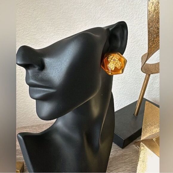 Vintage style earrings M235 - Picture 4 of 4